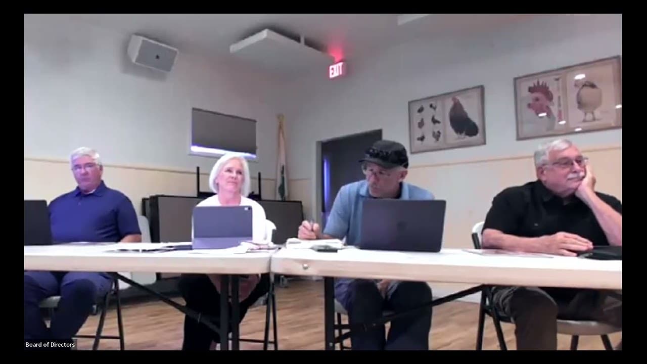 Los Olivos CSD City Council meeting, August 12, 2025. Source: City of Los Olivos CSD/YouTube.